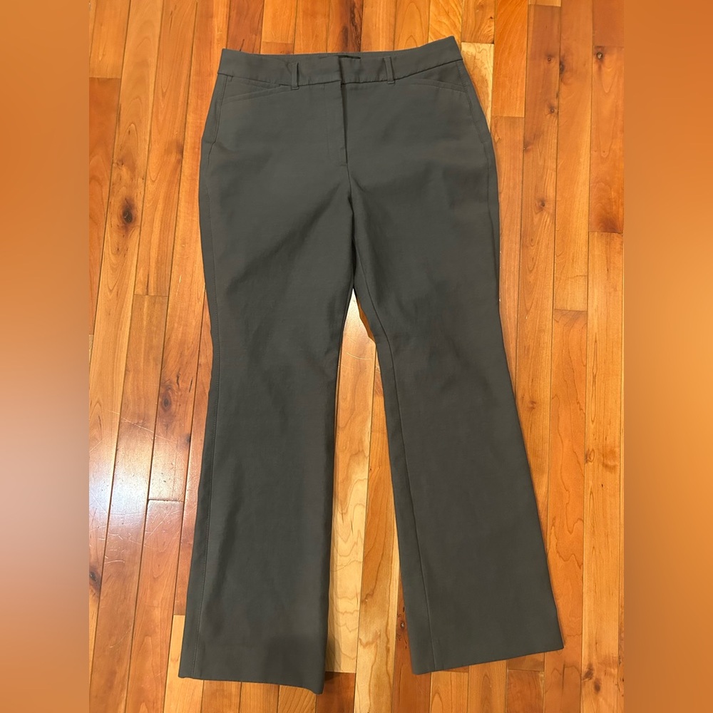 White House Black Market Charcoal Trousers 30” Inseam